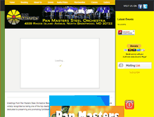 Tablet Screenshot of panmasters.com